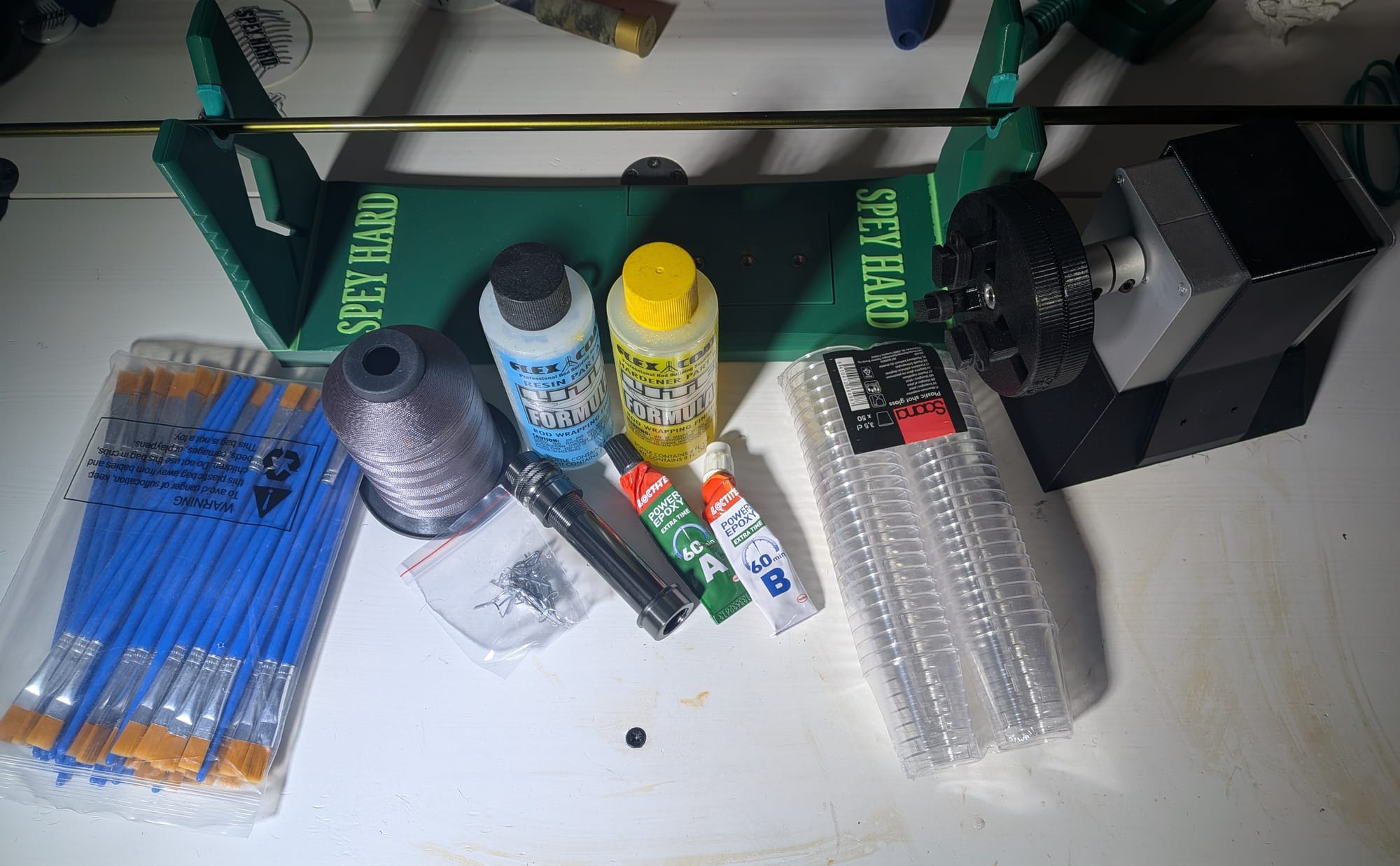 Perhovapa 6# 9ft Tarvittavat osat ja välineet